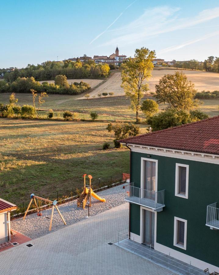 B & Bike Di Ristorante Italia Mombello Monferrato Exterior foto